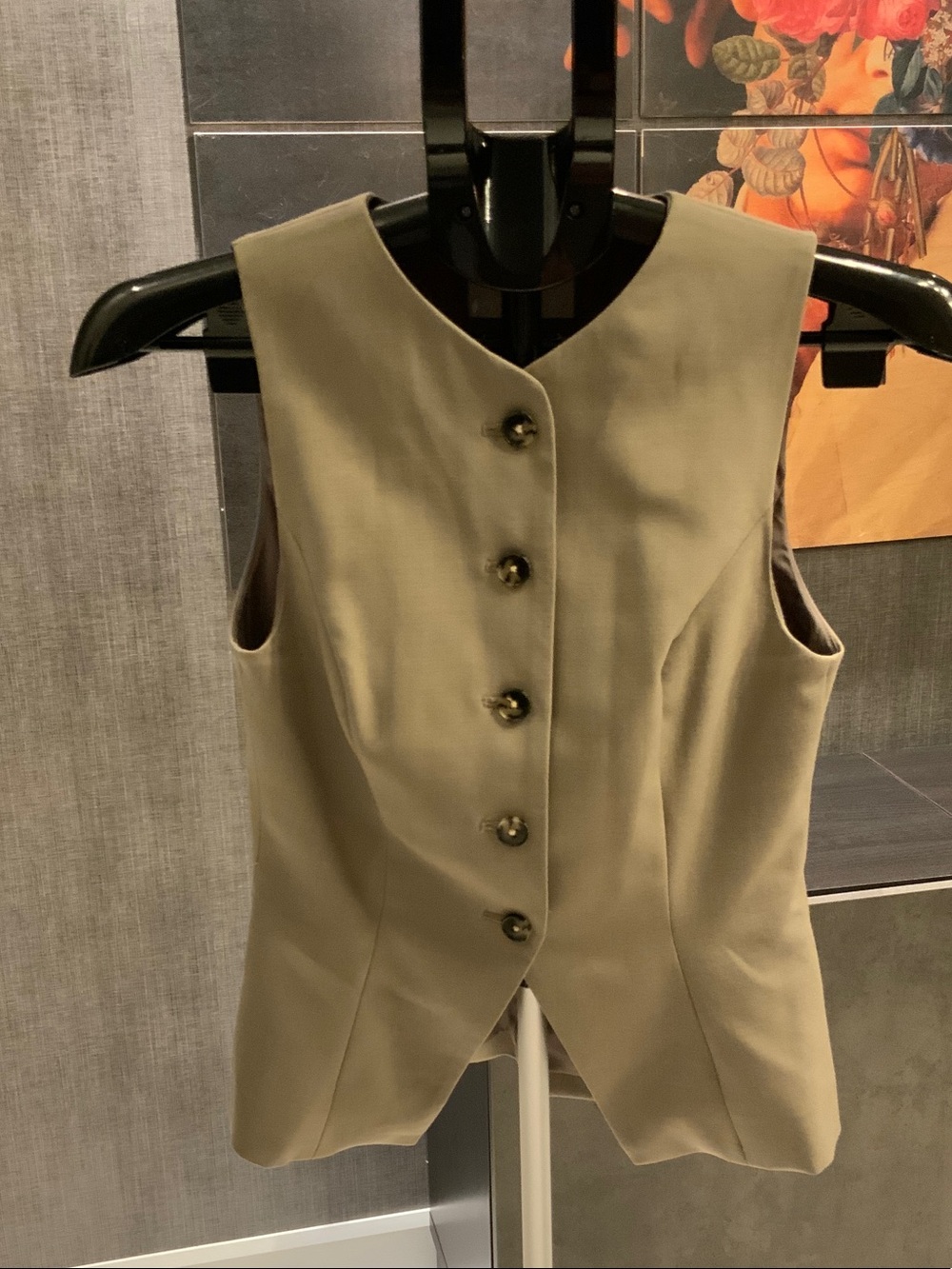 Wilfred Regal sleeveless vest in Tan 0